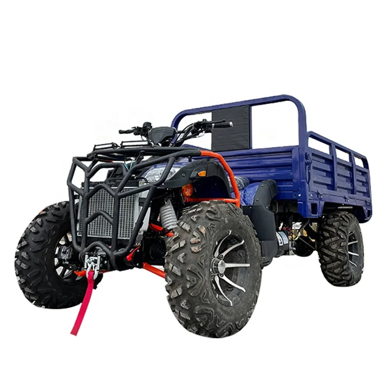 4x4 Farm ATVHot Selling Transport with Trailer Axle drive atv with Dump 4Wd Atv Cuatrimoto Agricultural