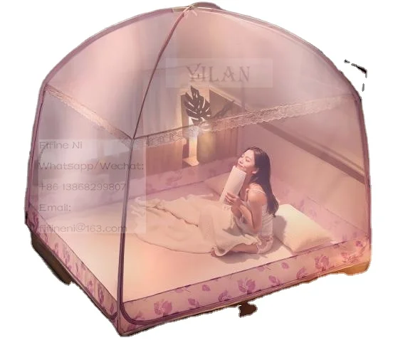 Высококачественная Бытовая монгольская противомоскитная сетка для защиты от насекомых с подставкой