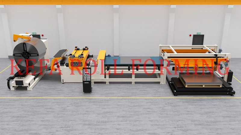 High precision cut to length line steel sheet metal coil cut to length line machine for sale