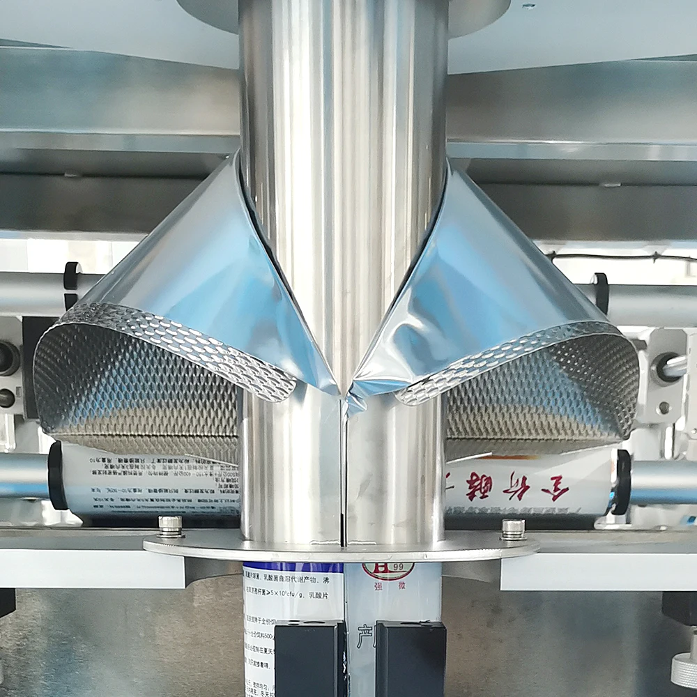 Multihead automatic plantain chips packaging machine vertical chip ffs slanty packing machine for banana chips