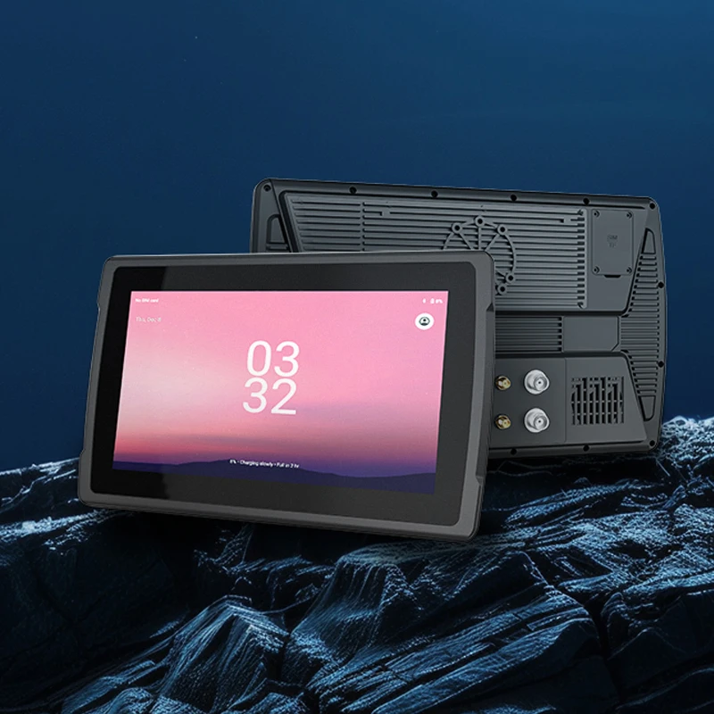 OEM 10.1 inch Android Industrial Terminal 4G Waterproof Vehicle Mount Ip67 Rugged Tablet with WiFi USB Interface V12R