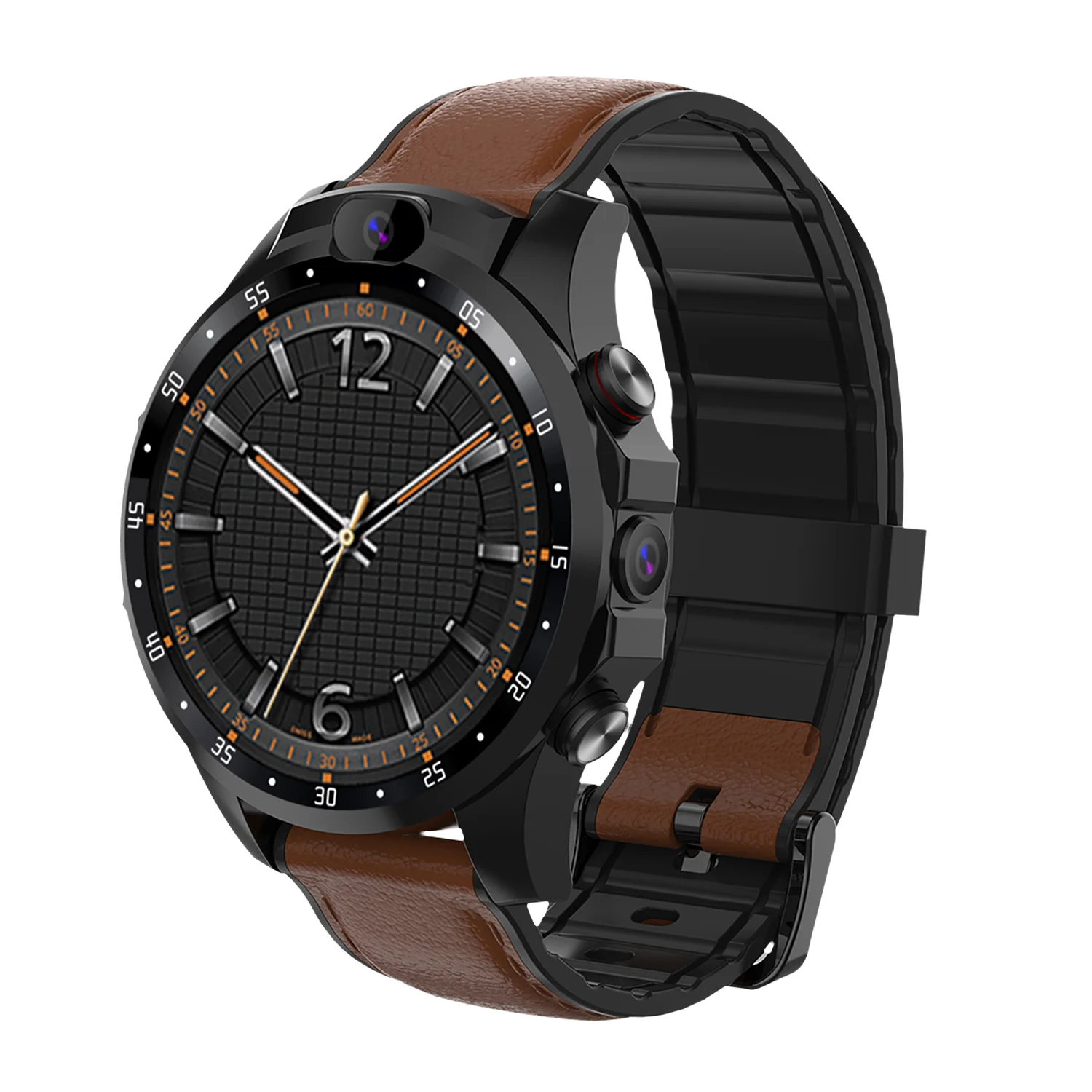2020 HD Dual Camera Sport GPS Smartwatch Android Video Call Watch Phone 4G Halth Smart Watch With Google Play