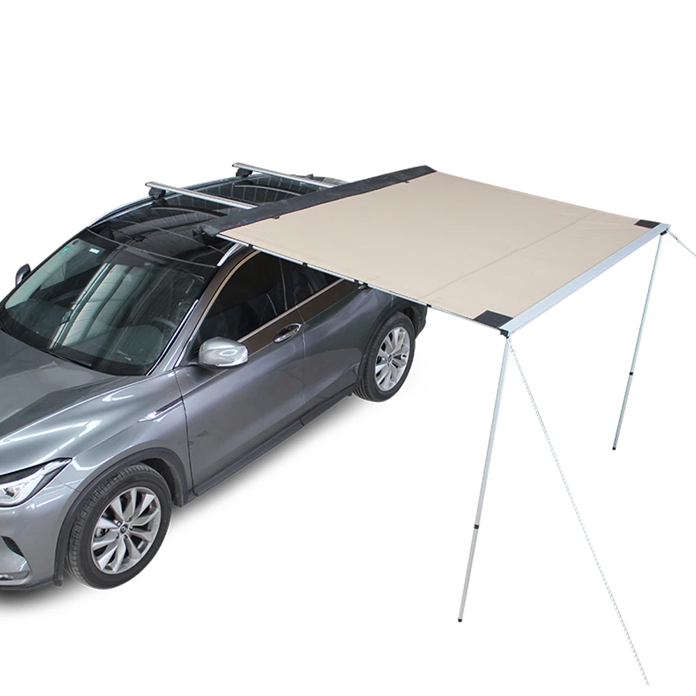 Big size 4X4 4wd awning Suv retractable Car Side Awning heavy duty Outdoor Camping Supplies Car Top Side Awning
