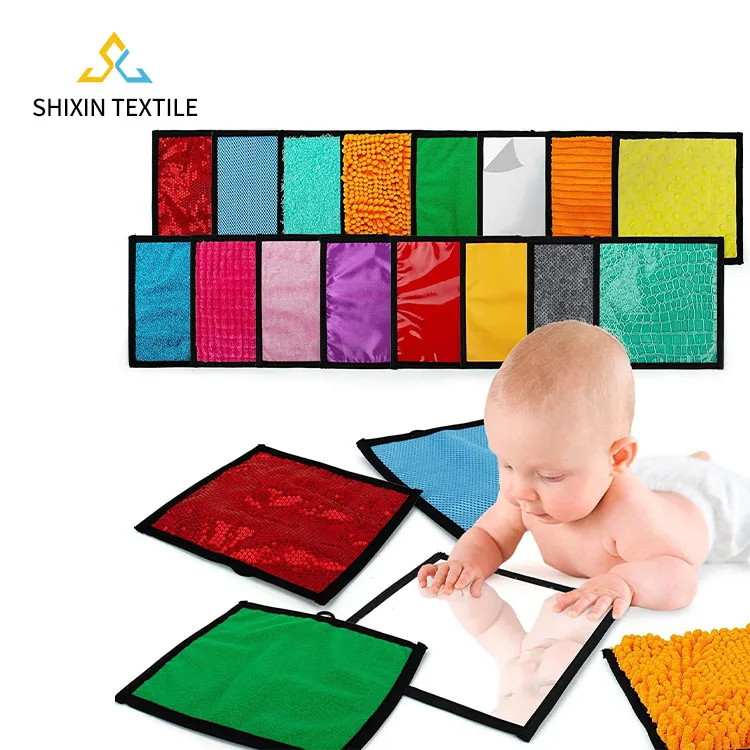 Preschool Classroom Learning Toys Washable Slightly Different Tactile Sensations Textured Sensory Mats for Autistic Children Kid