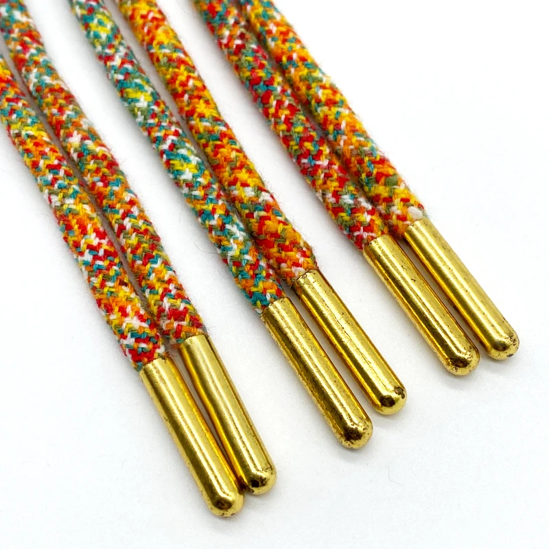 Custom Metal Aglet Tip Shoe Lace End Lock Accessories Direct Factory Selling Shoelace End Clip for Shoes Cords Ropes