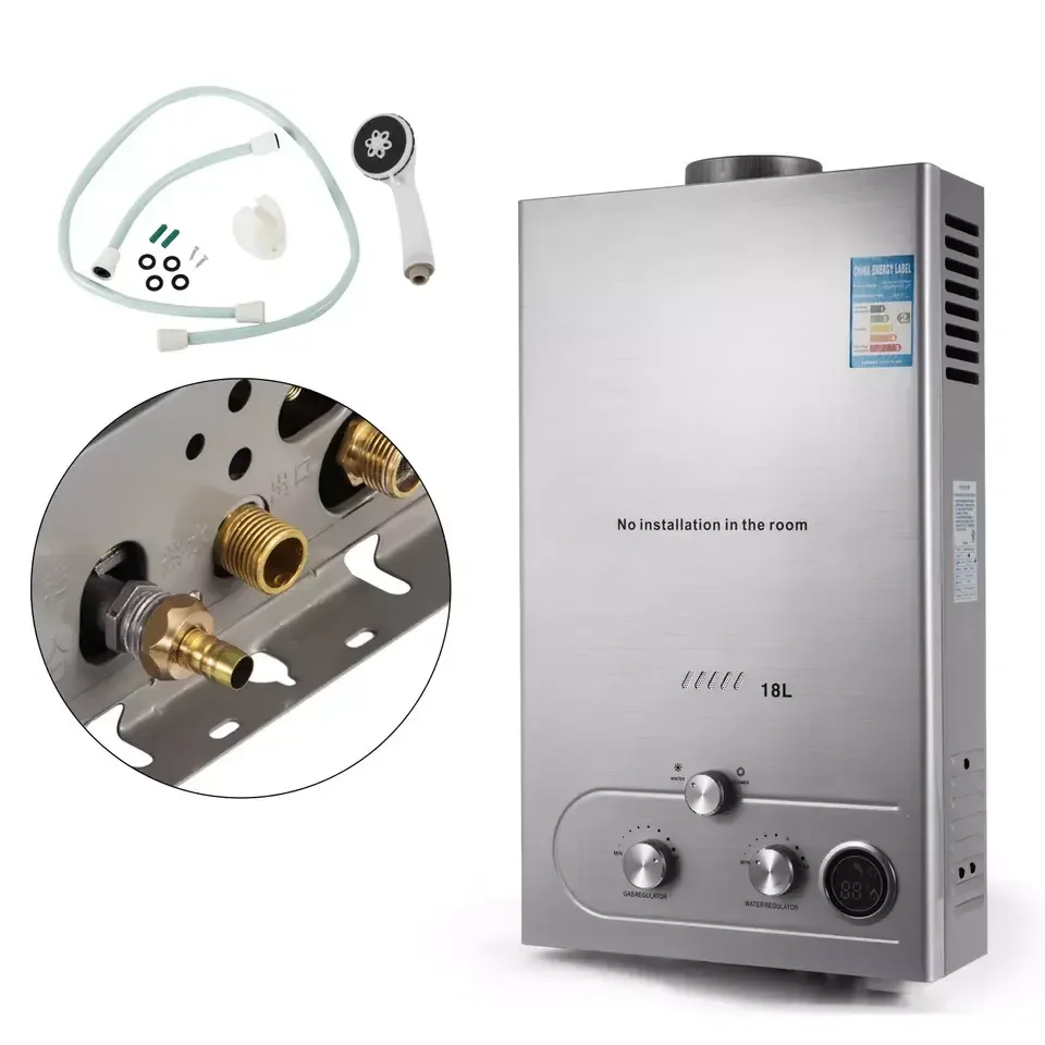 Direct Selling 8L 8 L/min water heater installation water heater gas