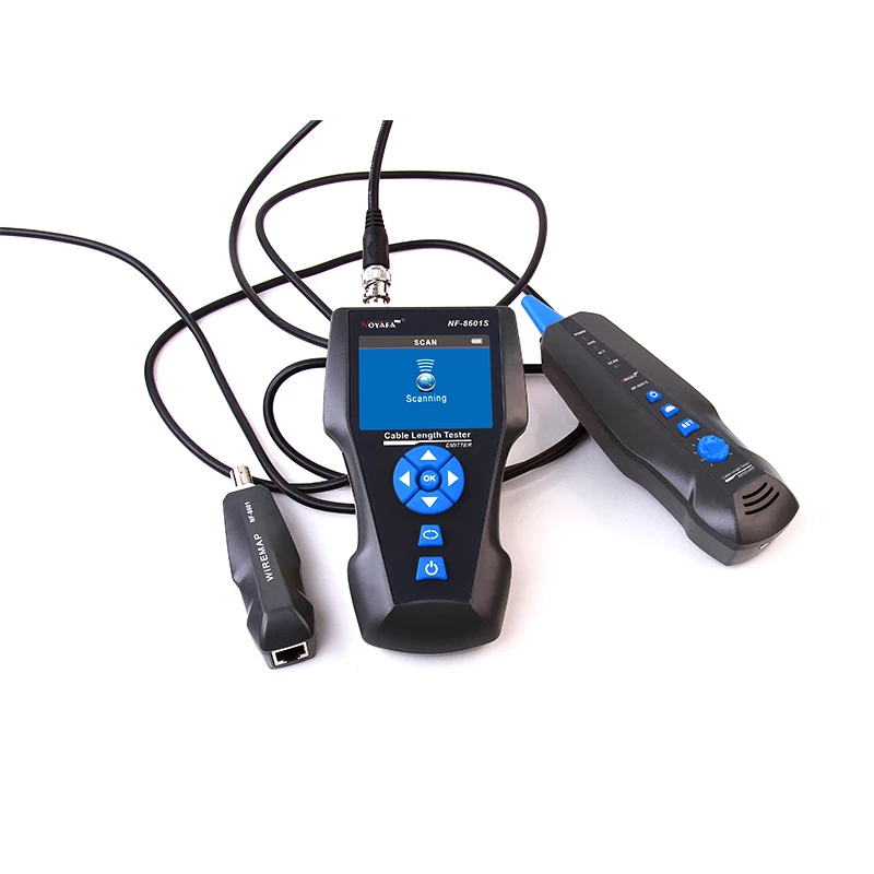 Высокое качество NF-8601S аудио кабель коаксиальный BNC провода Lan длина тестер PoE напряжение обнаружения тестер