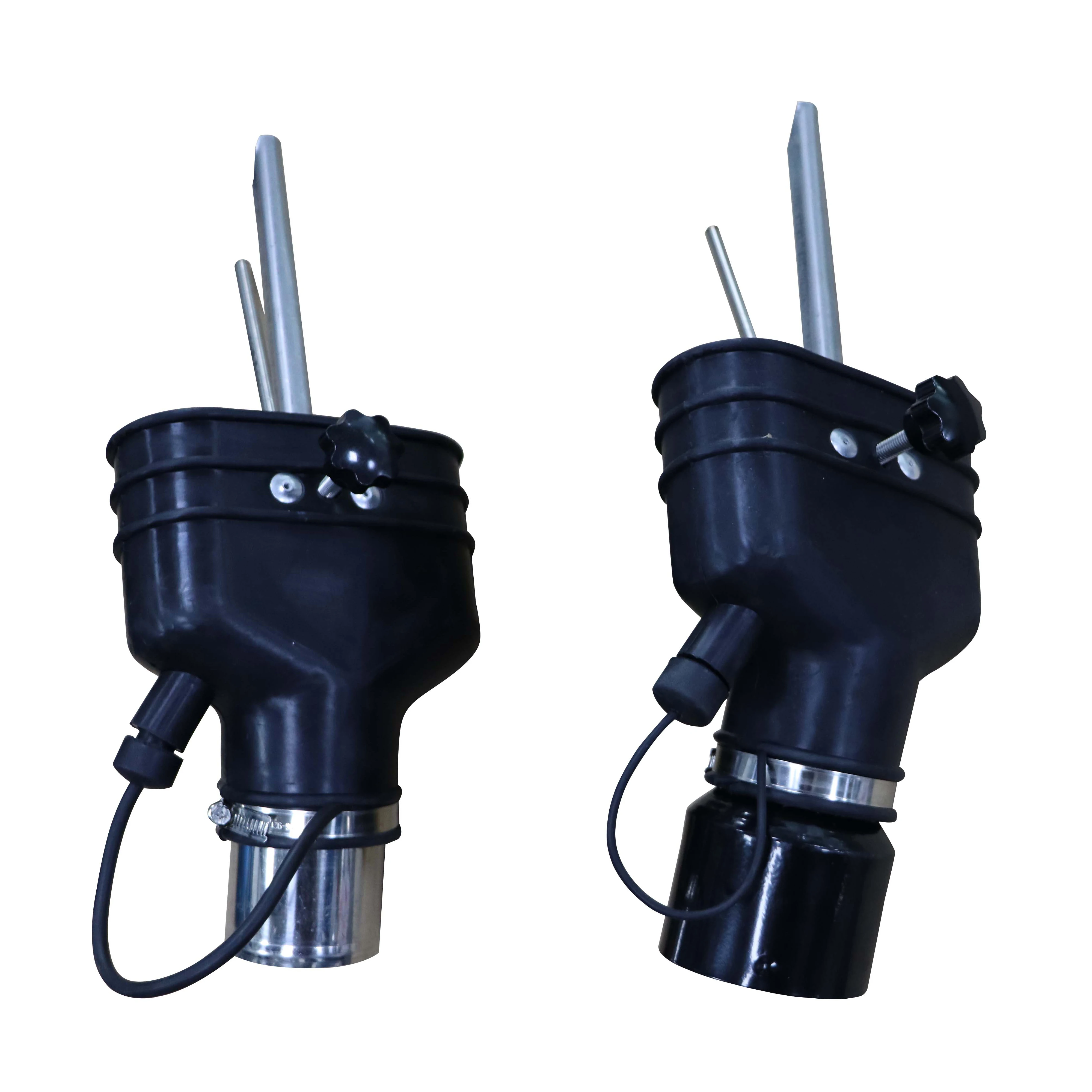 hot sale multi functional nozzle for built-in and covered exhaust pipes