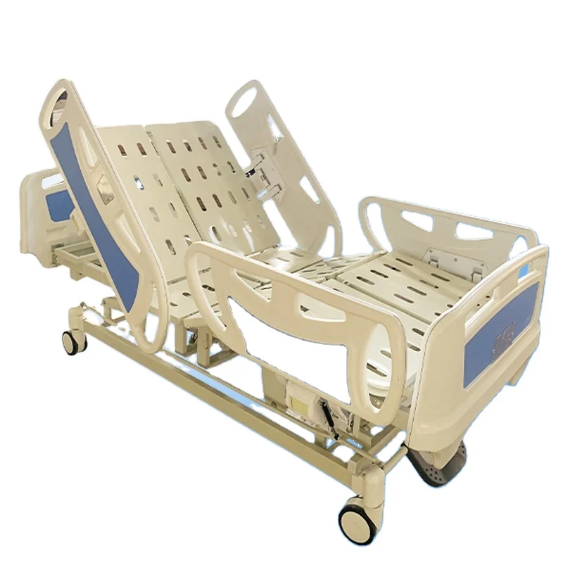 Five-Function Seven-Function Electric Hospital Bed ICU Thrombolytic Intensive Care Medical Rescue Bed 5 Years Made Metal PP