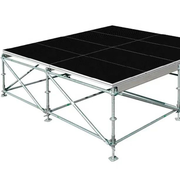 high quality aluminum adjustable platform layer stage and truss system