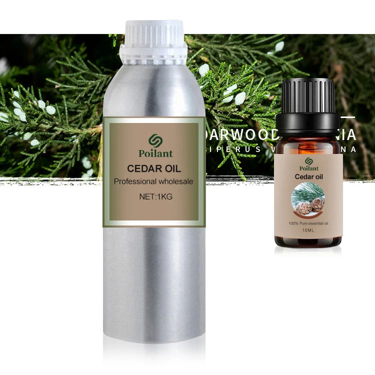 Natural Organic Cedarwood essential oil (new) Cedar Oil For Diffuser And Poilant massage oil