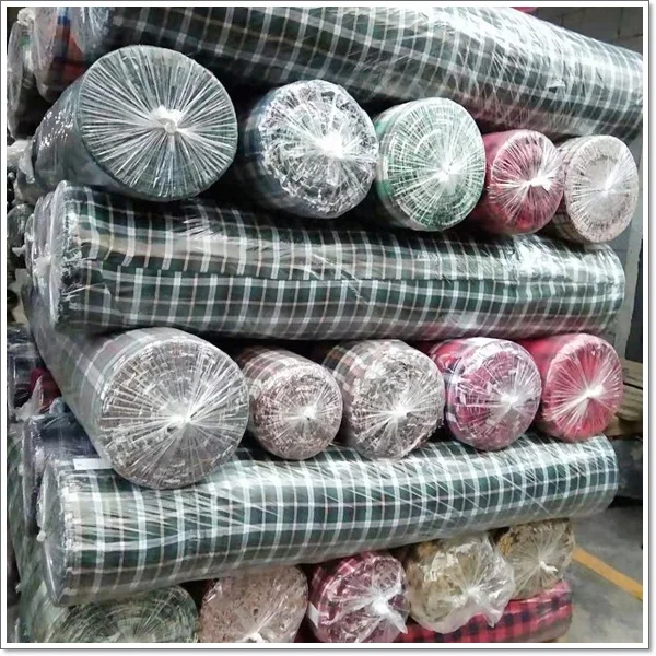 
stock lot China manufacture factory plaid China textile supplier 100% cotton/cvc/tc check/yarn dyed shaoxing keqiao factory 