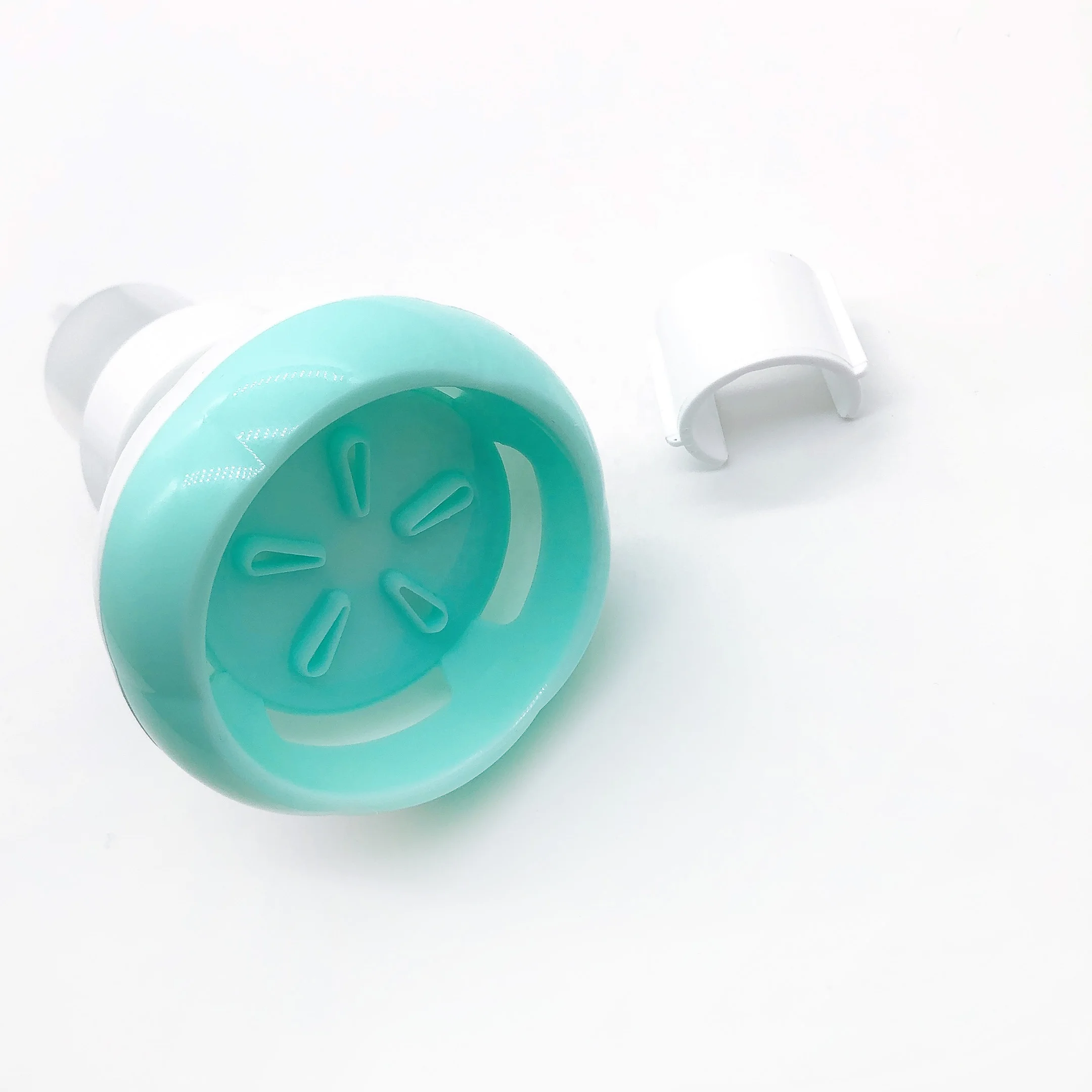 plastic liquid soap flower shape foam dispenser pump 43/400 for bottle