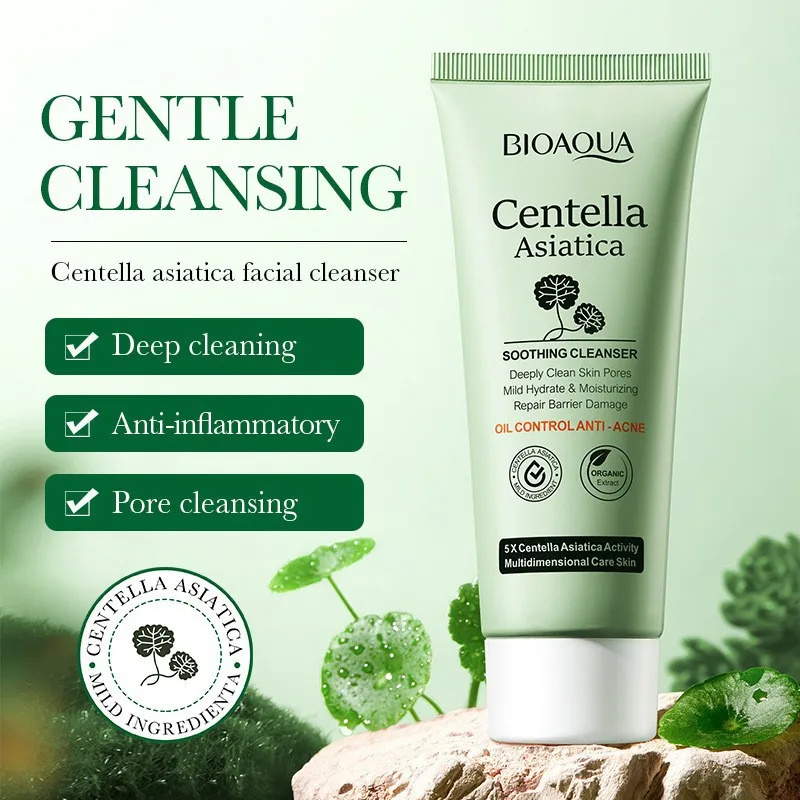 Wholesale BIOAOUA Centella Firming Face Cream Soothing Repair Serum  Essence Liquid and Mask
