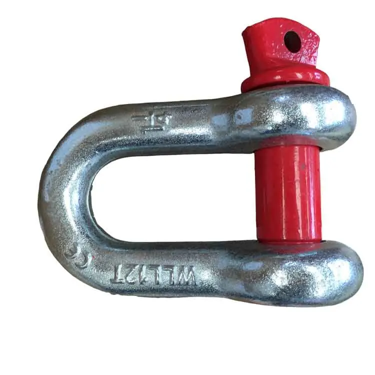 Custom D-Shaped Bowl-Shaped Bolt Hinge With Pin Ss 304 G210 Pot-Shaped Hinge Hook D Shaped Shackle