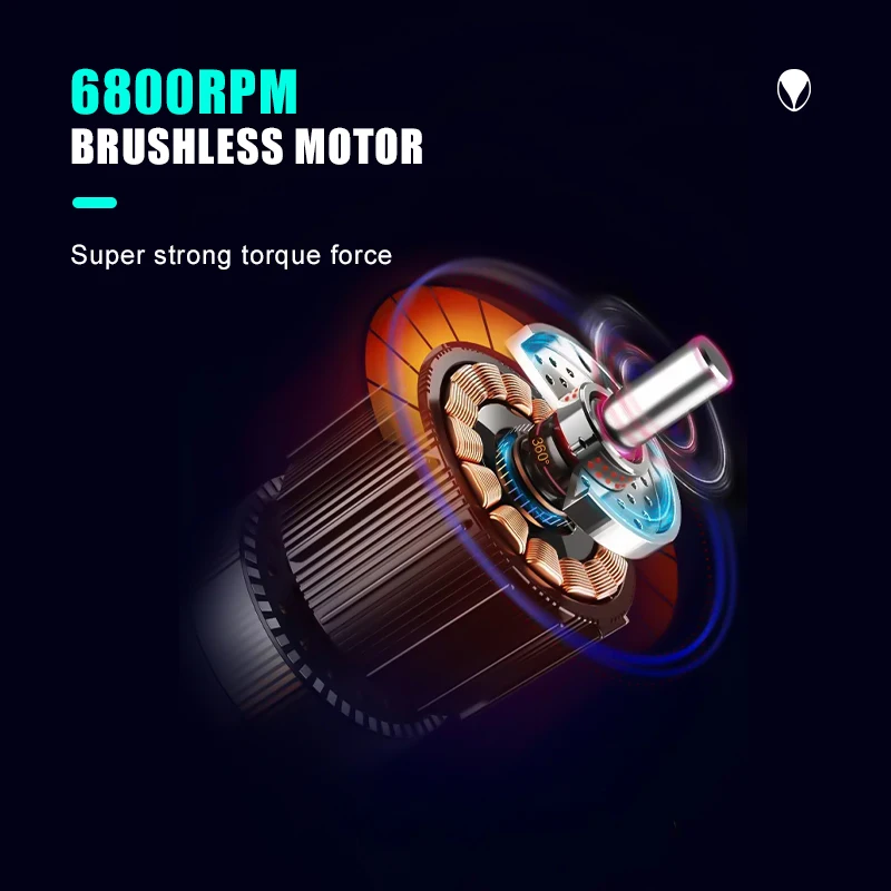 KooFex Custom Logo Barber Machine Professional Salon DLC Graphite Blade BLDC Hair Clipper