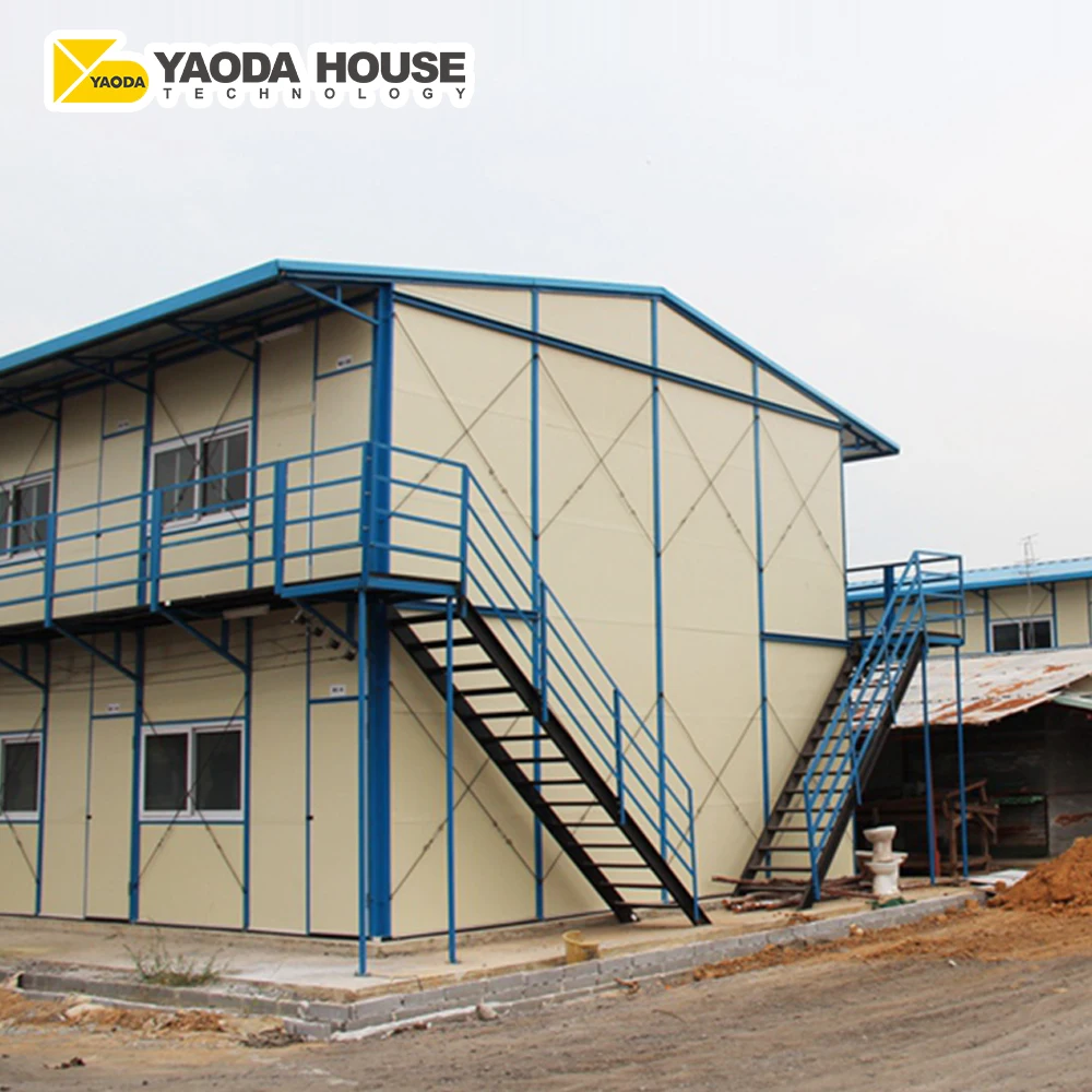 Модульные дома Двухэтажный Сборный Дом недорогой и простой в установке сборные плоская садовая комната сборный сад