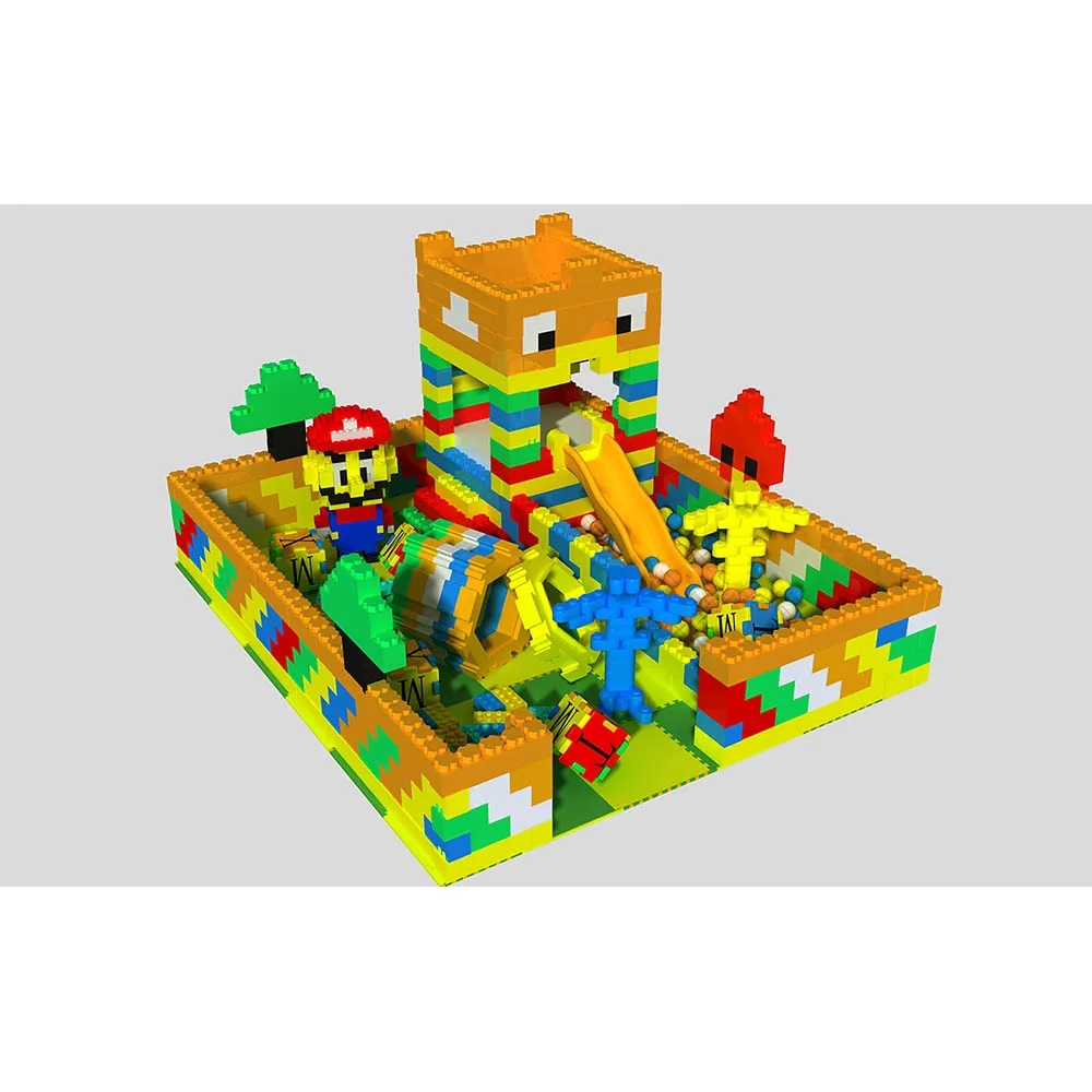 party rental colorful epp block ball cheap price playground blocks toy foam building indoor playground play set