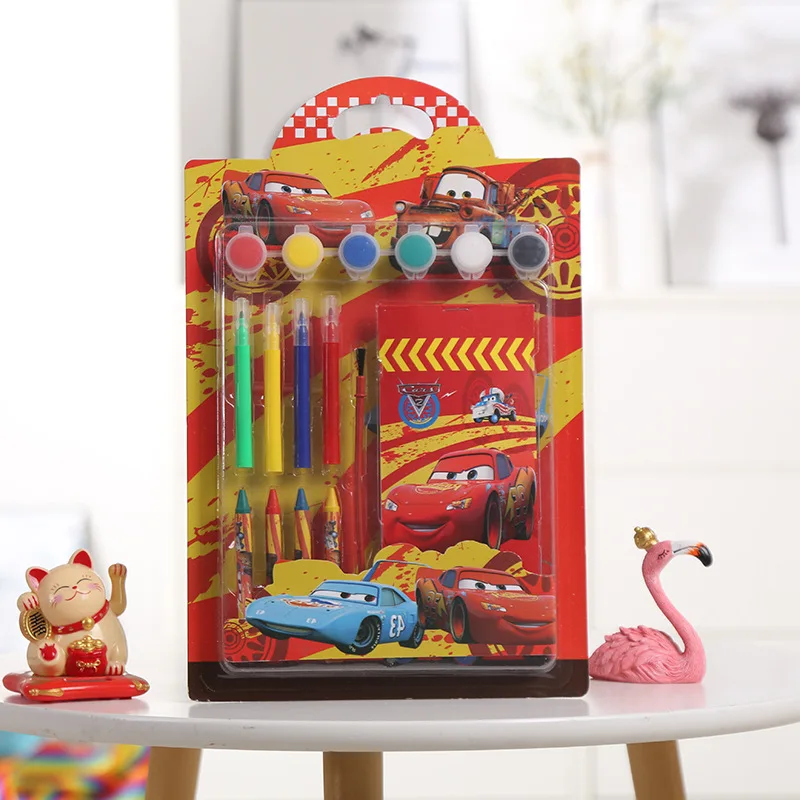 Kids novelty school stationery set coloring set