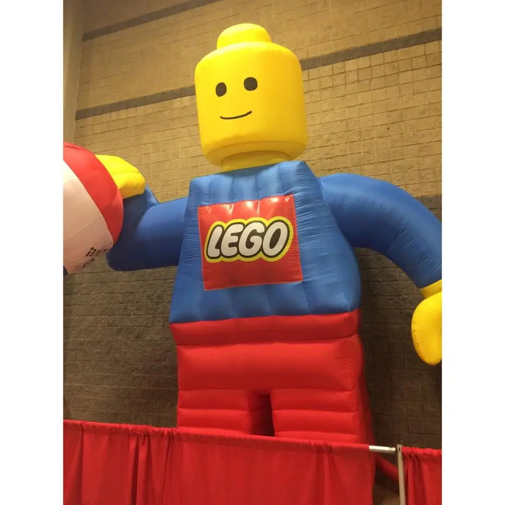 Рекламная Надувная Модель lego для мужчин декоративная мультяшная модель продажи