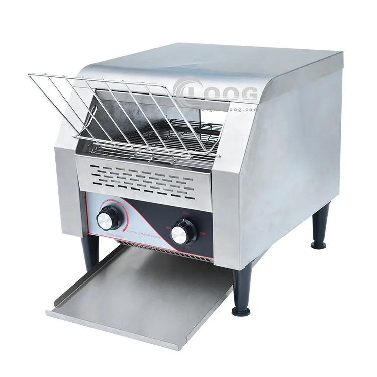New Design Kitchen Equipment  Stainless Steel Conveyor Toaster Commercial Bread Toaster Electric Conveyor Toaster