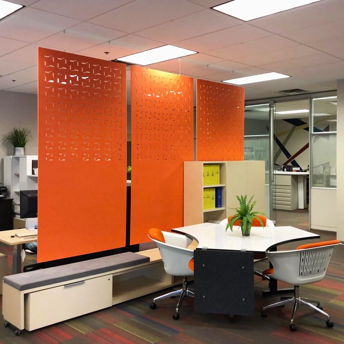 
Room Divider Partitions for Wall Decor, Felt Sound Proofing Acoustic Panel 