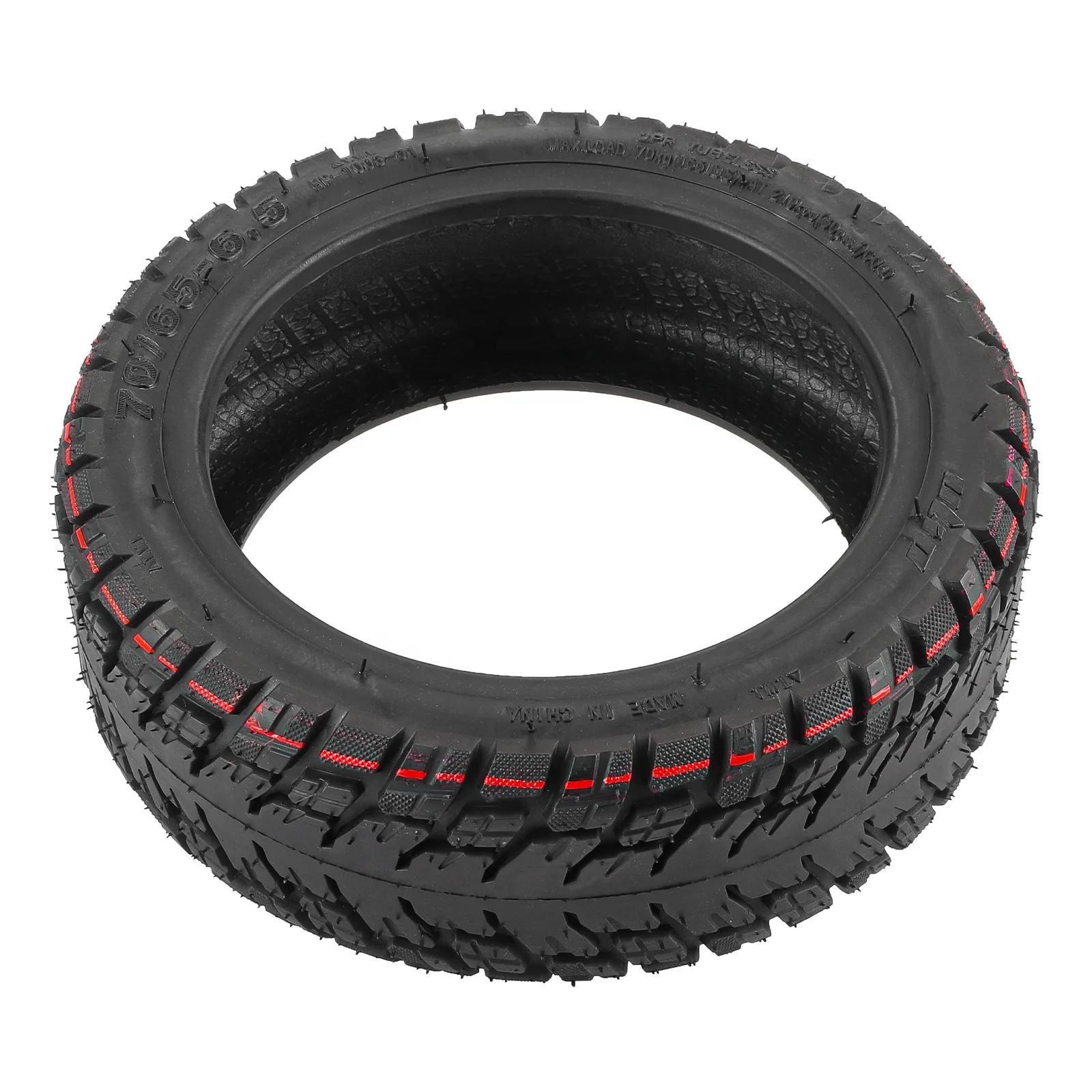 Ulip 70/65-6.5 Off-road Tubeless Tire With Valve 10 Inch Tires for Ninebot Mini Pro Electric Balance Scooter Skateboard Tyre