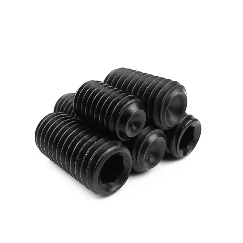 M2.5-0.45 * 6 вогнутой конец комплект внутренний шестигранный черный винт с однотонными чашки