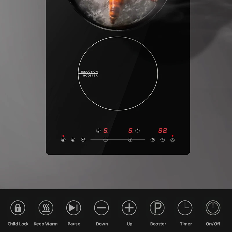 Kitchen Appliance Double Induction cooker Ceramic hob Induction Cooktop