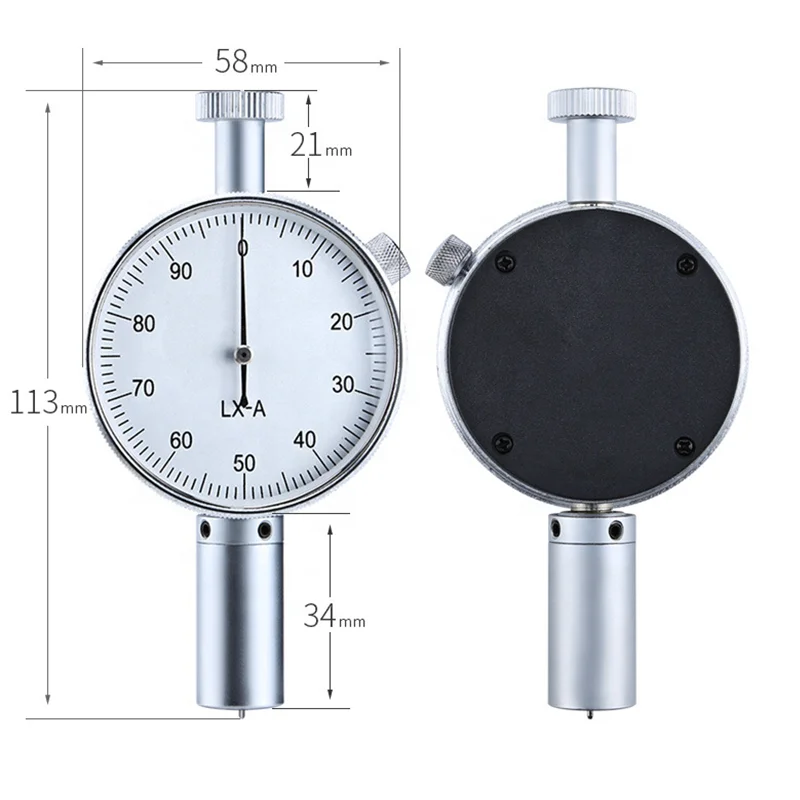 Shore a durometer analogue double probe rubber durometer Rubber Hardness Tester