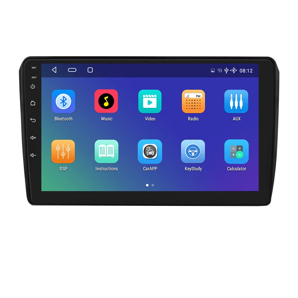 Factory direct car Stereos Gps radio host DSP TPMS DAB+ 4G Android 10.0 car radio with screen for audi A3