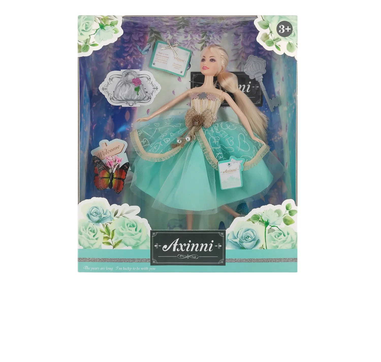 11.5 inch solid body 11 joints Fashion Axinni fashion doll