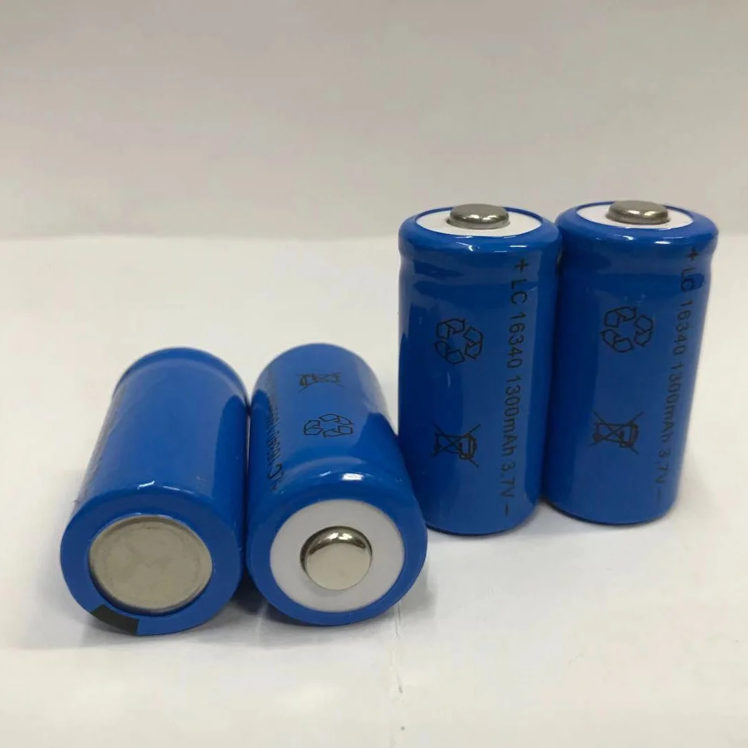 Factory production custom template setting brand logo 16340 3.7V battery Laser pointer light flashlight lithium battery