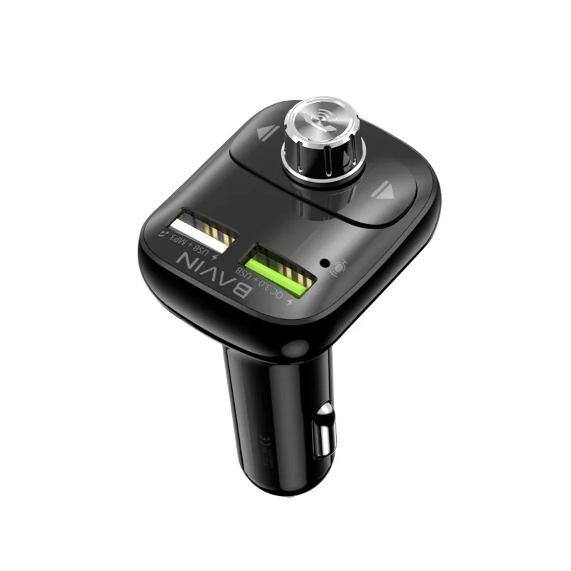 Бавин BM-02 автомобильный fm-передатчик Bluetooth аудио приемник BT адаптер BT 5,0 Dual USB QC3.0 быстрое зарядное устройство автомобиля MP3 плеер
