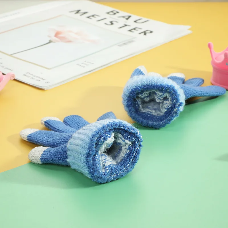 Fleece Thermal Windproof Touch Screen Gloves Winter Warm Outdoor Sports Gloves