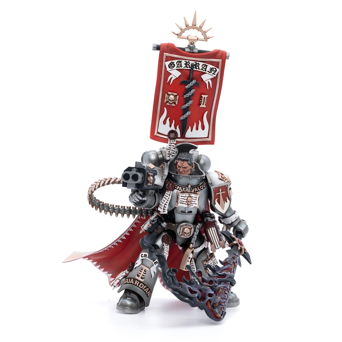 JoyToy Warhammer-40000 Grey Knights Castellan Crowes Model Anime Action Figure