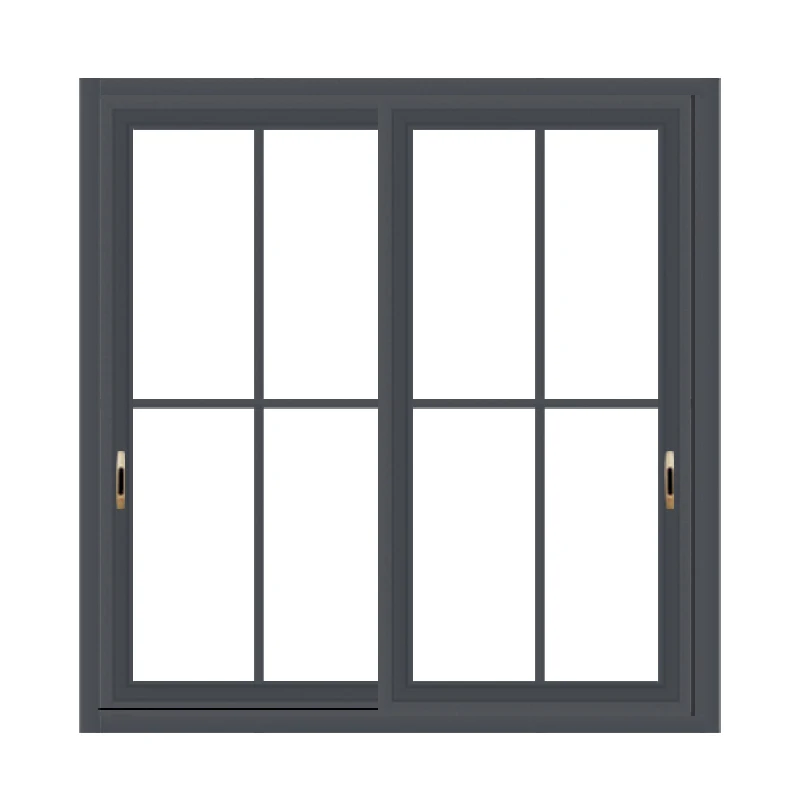 Factory residential 3 track  grill design cheap aluminium glass sliding windows