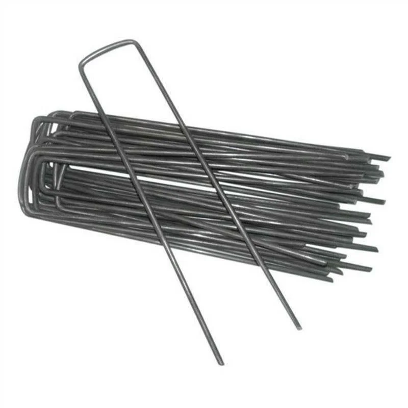 factory direct customized Wholesale Garden Landscape Sod Staples U Shaped Nails