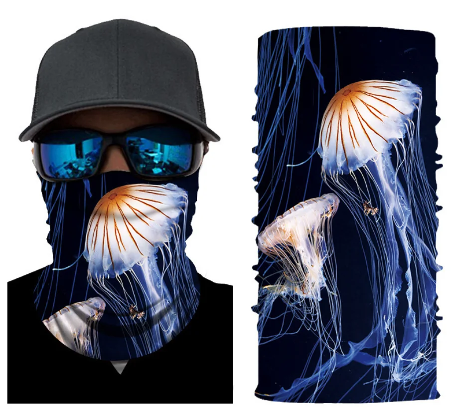 
Polyester magic seamless scarf tube neck scarf headband neck gaiter printing neck scarf 