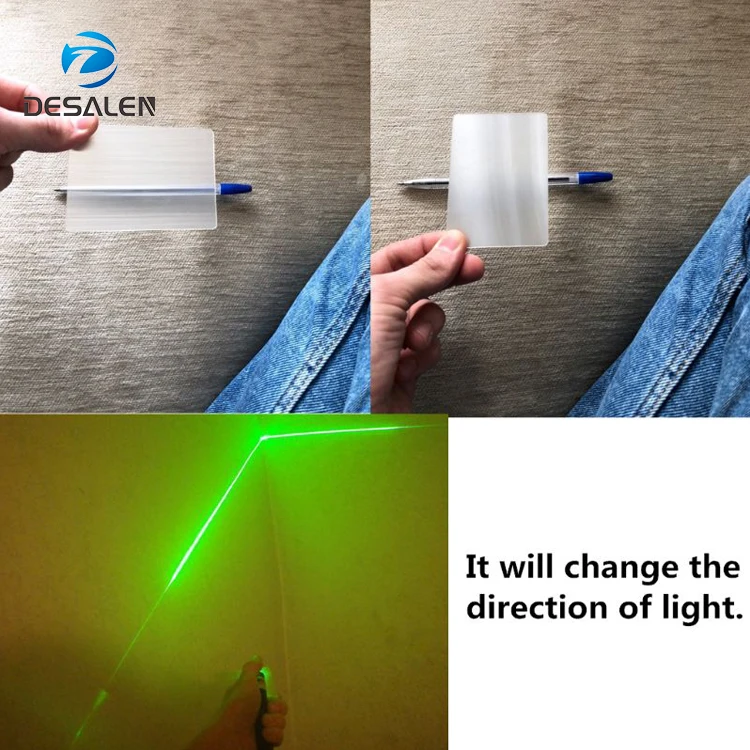 Desalen Close Up Street Props Magic Tricks Perspective LUBORS LENS Card and Pen