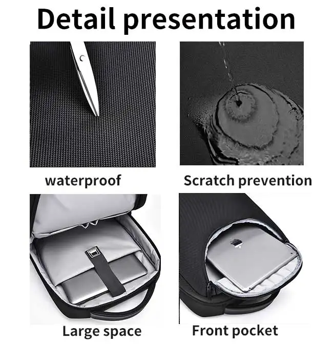 Leisure Computer Backpack Laptop Suppliers High Quality Fashion Top 10 Trending Products Fabrication Waterproof Canvas Polyester