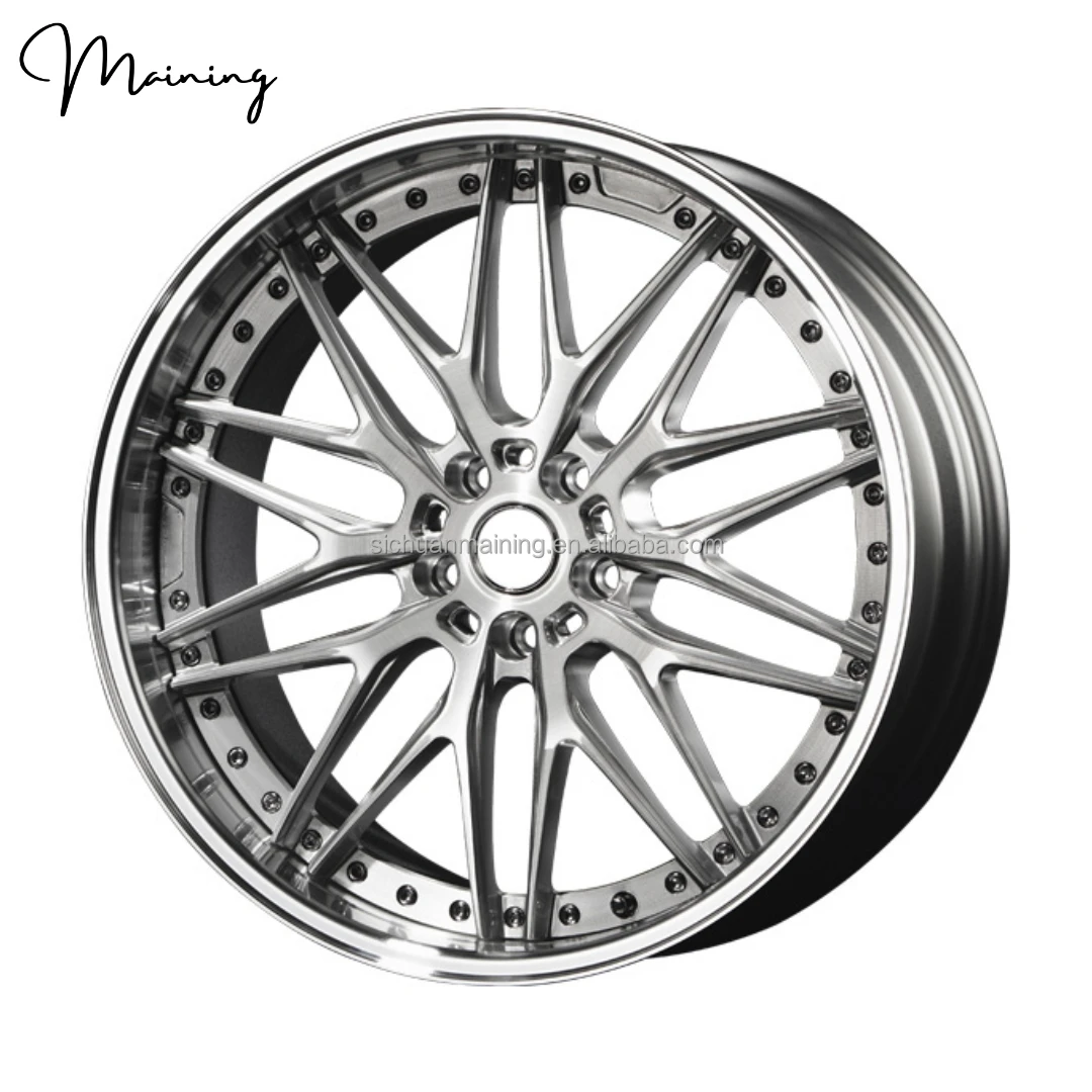 Two Pieces Forged Wheel 5x120 Rims For Mercedes Benz GL GLS V Class R350 R550 ML63 GLE63S 4MATIC Bentley Maybach 57 62 Wheels