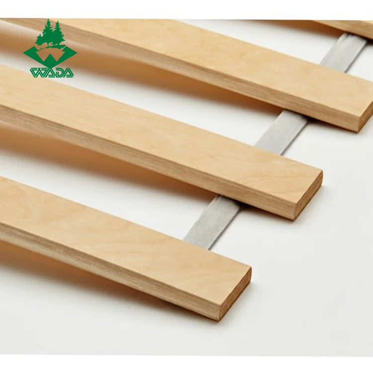 furniture grade New design combined core strength best beech or birch  lvl plywoods bed slats for bedroom