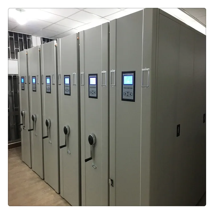 China Supplier Favorable Library Furniture Mobile Shelving Steel Filing Cabinet Compact Shelving