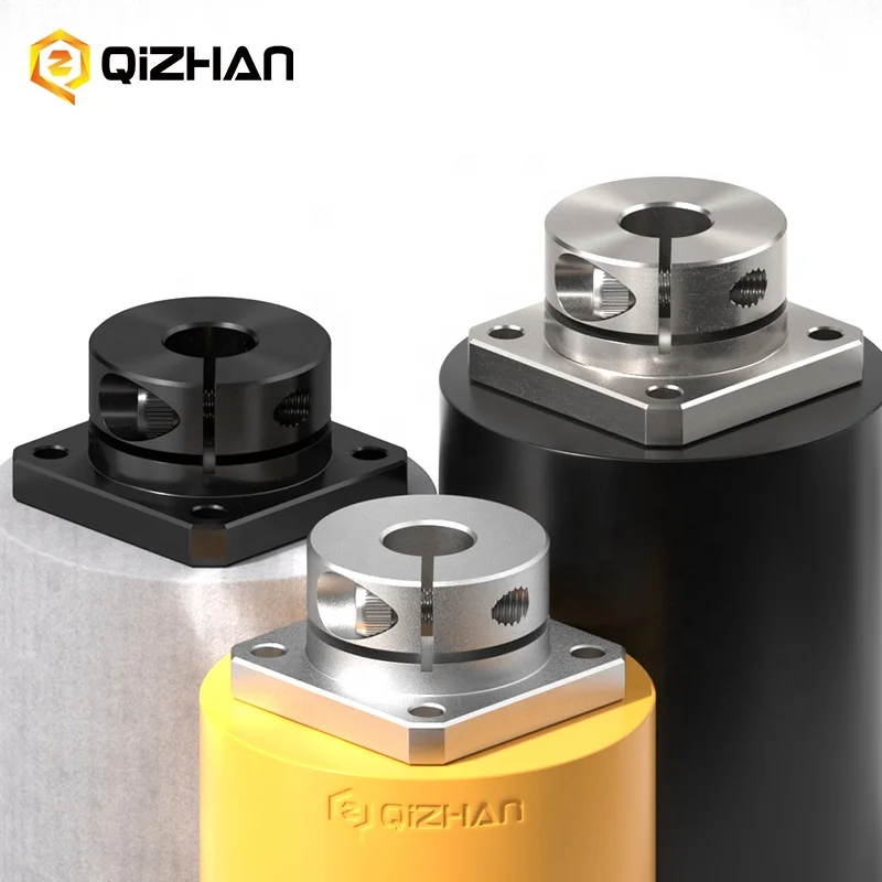 80mm Rigid Flange Coupling Inner Bore 23mm Clamp Tyre with Keyway Marine Propeller Shaft Coupling Flange Connect the Gearbox