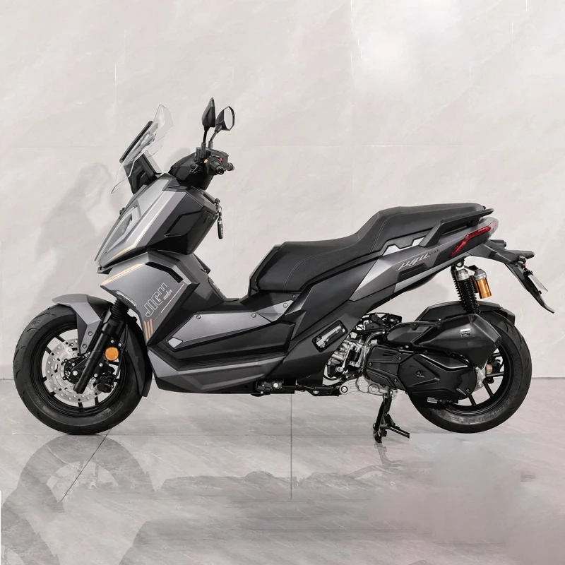 High Quality 150cc 250cc Street Sports Scooter Customizable New Design Model JIHU Water-Cooled Engine Off-Road Motorcycle
