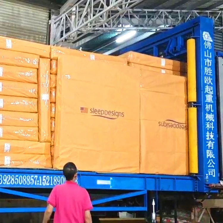 Китайский поставщик, автоматическая Мобильная система загрузки контейнера для стальной трубы, контейнер для загрузки труб, подходит для деревянной загрузки