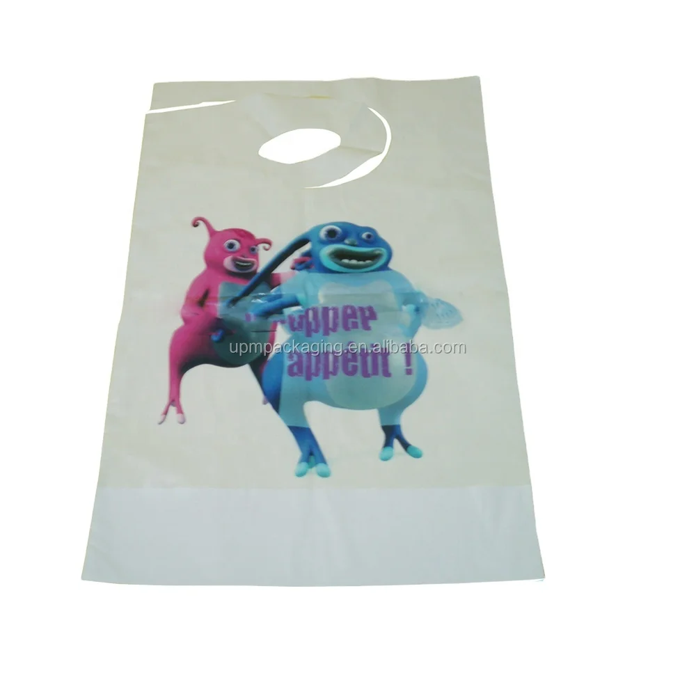 One time use disposable waterproof kitchen LDPE plastic apron baby bibs