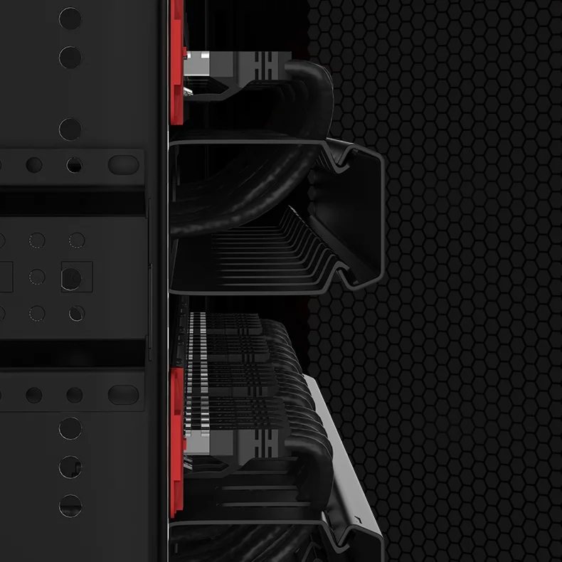  AMPCOM 24 слота органайзер для управления кабелями компьютерный сетевой кабель RJ45 устройство намотки