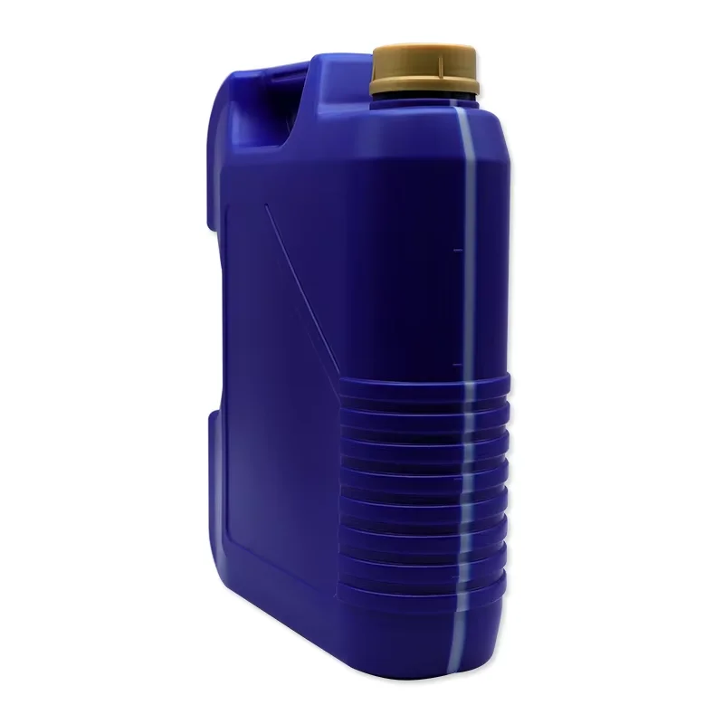5L Plastic Engine Oil Bottle Jerry Can Lubricant Motor Oil Bottle With Cap For Chemical